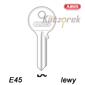 Abus 001 - surový klíč - pro vložky E45 - levý
